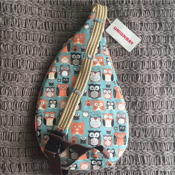 unionbay rope sling backpack